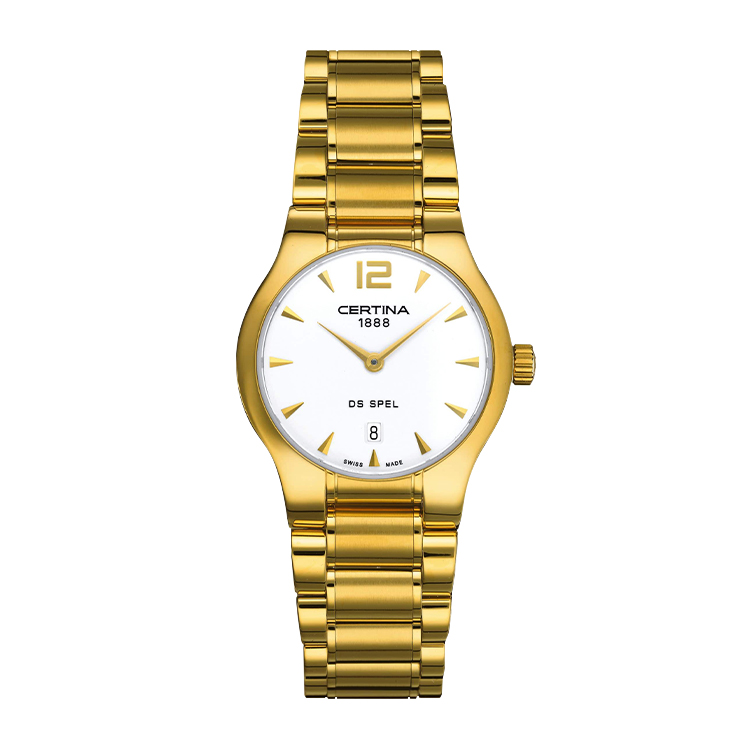 Certina DS Spel Lady Round Yellow