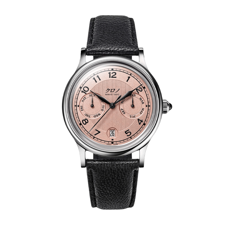 Kurono Tokyo Steel Pink Dial