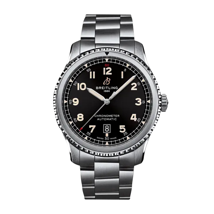 Breitling Automatic 41 Stainless Steel / Black / Bracelet