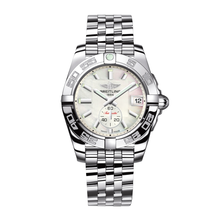 Breitling Automatic Stainless Steel / Pearl