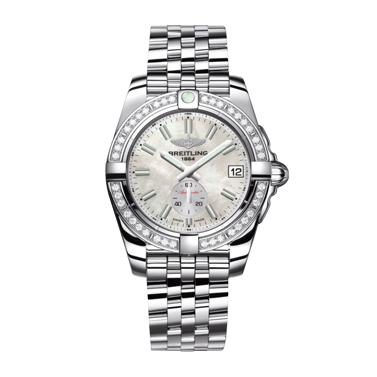 Breitling Automatic Stainless Steel / Diamond / Pearl