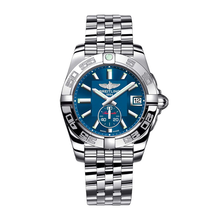 Breitling Automatic Stainless Steel / Gun Blue