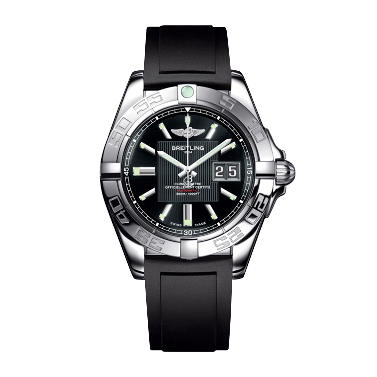 Breitling Stainless Steel / Trophy Black
