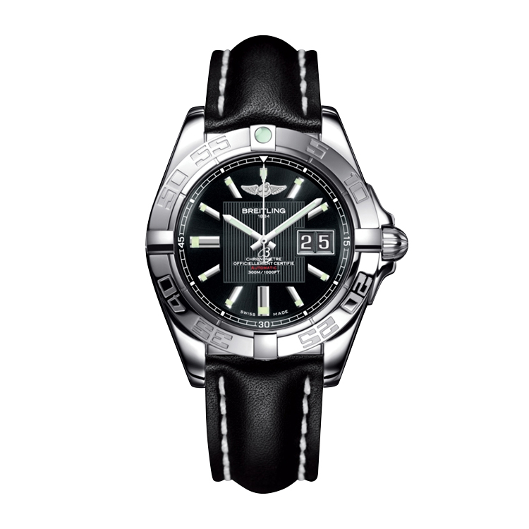 Breitling Stainless Steel / Trophy Black
