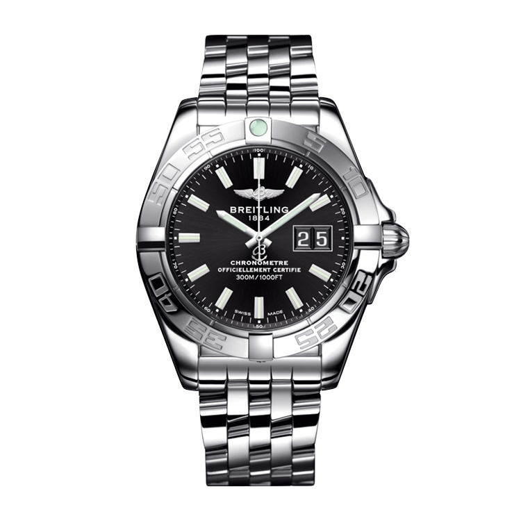 Breitling Stainless Steel / Onyx Black