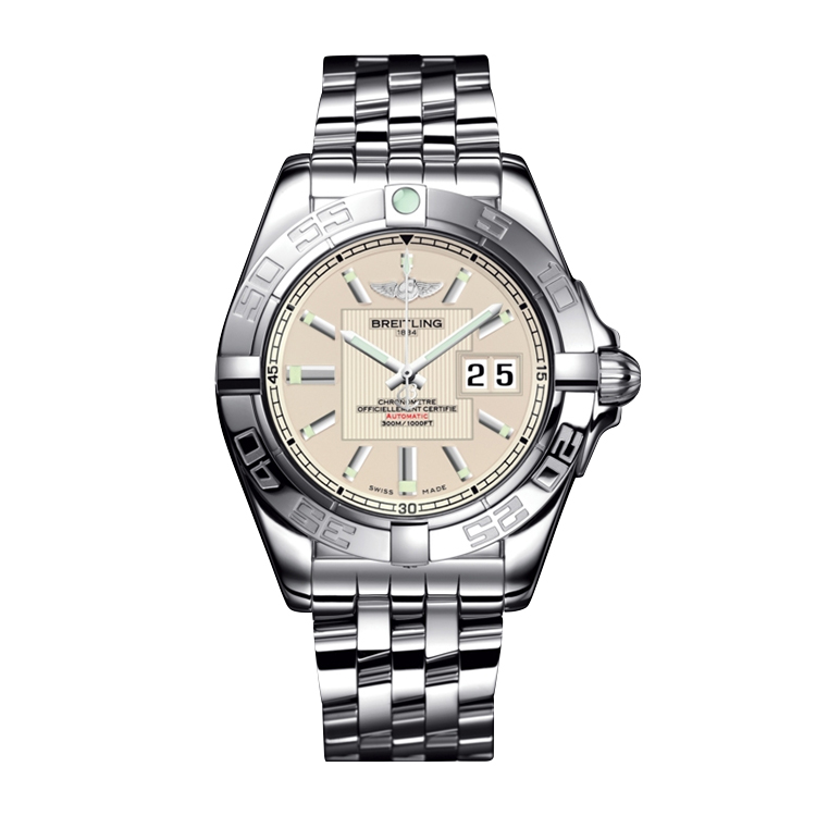 Breitling Stainless Steel / Sierra Silver