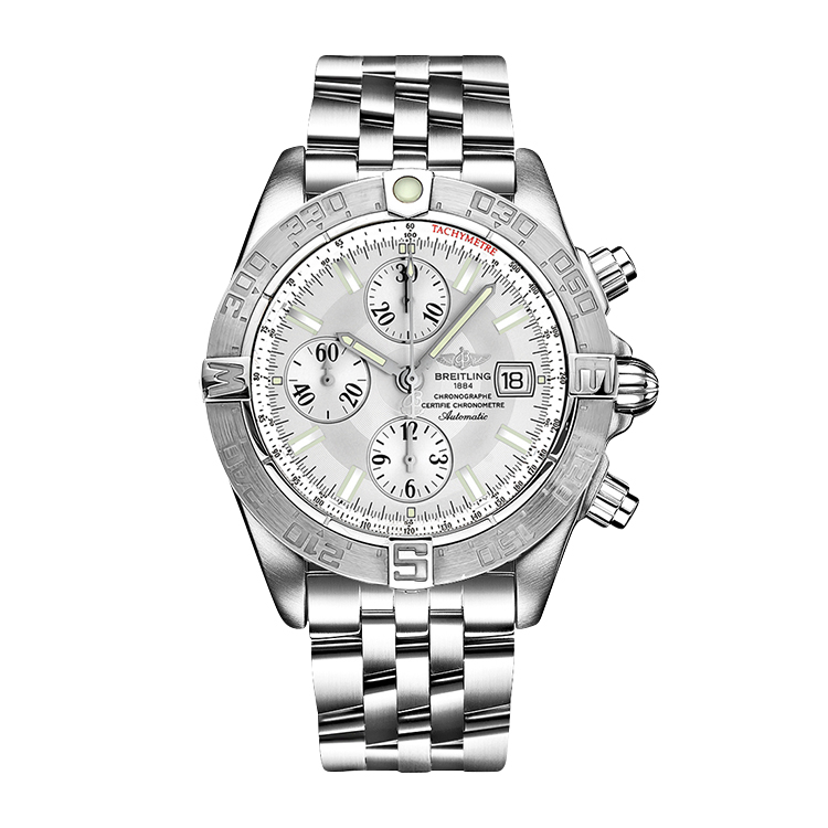 Breitling Stainless Steel/ White
