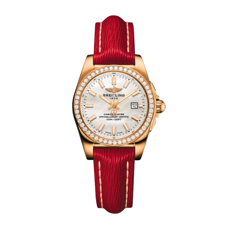 Breitling Rose Gold / Diamond / Pearl / Sahara
