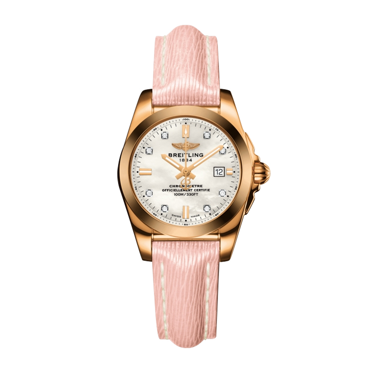 Breitling Rose Gold / Pearl Diamond / Sahara