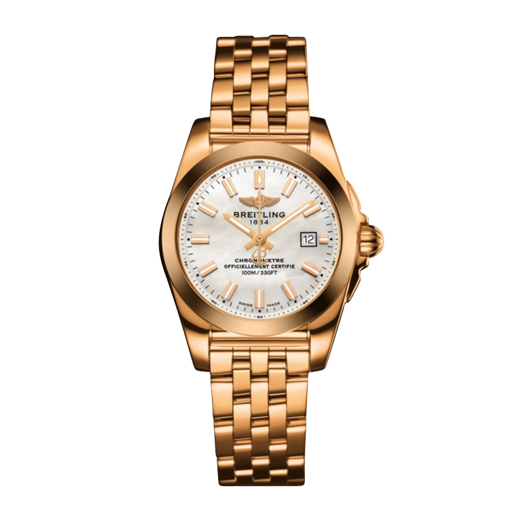 Breitling Rose Gold / Pearl