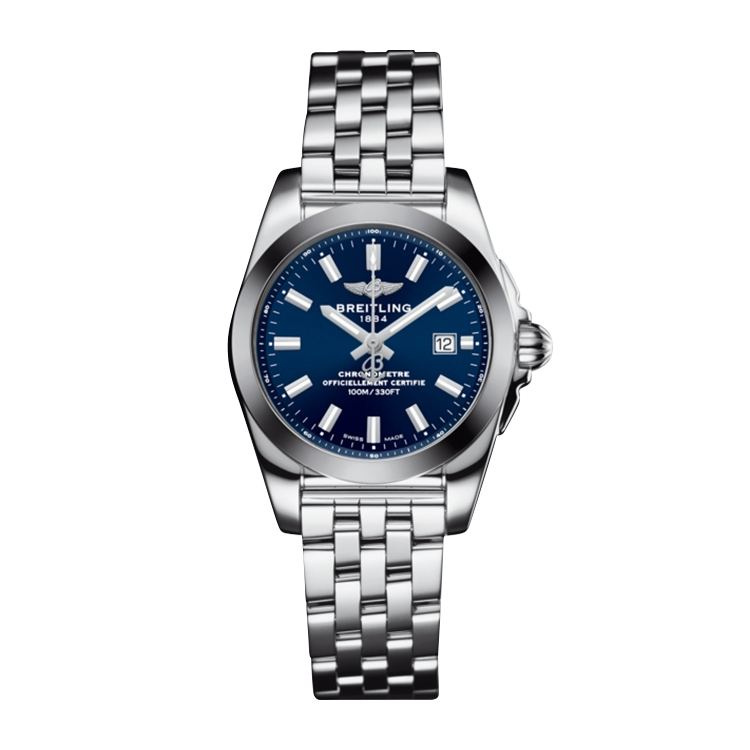 Breitling Stainless Steel / Horizon Blue