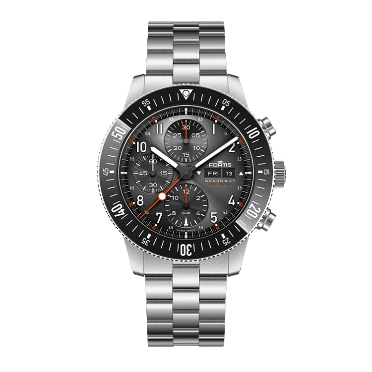 Fortis Novonaut N-42 First Edition / Block Bracelet