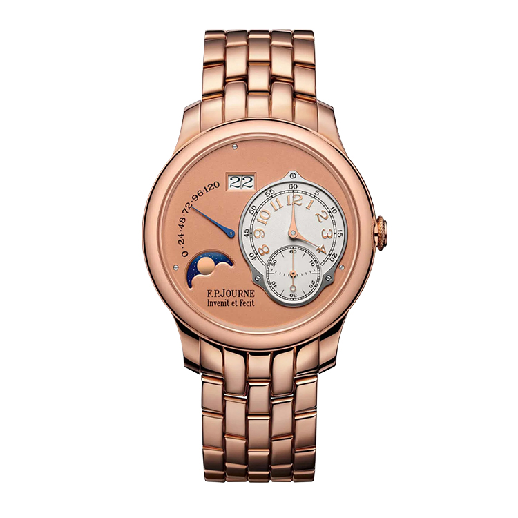 F.P. Journe Octa Lune 42 Rose Gold / Pink / Bracelet