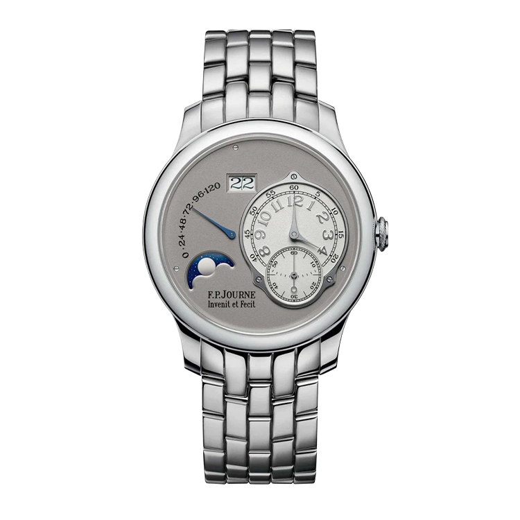 F.P. Journe Octa Lune 42 Platinum / Grey / Bracelet