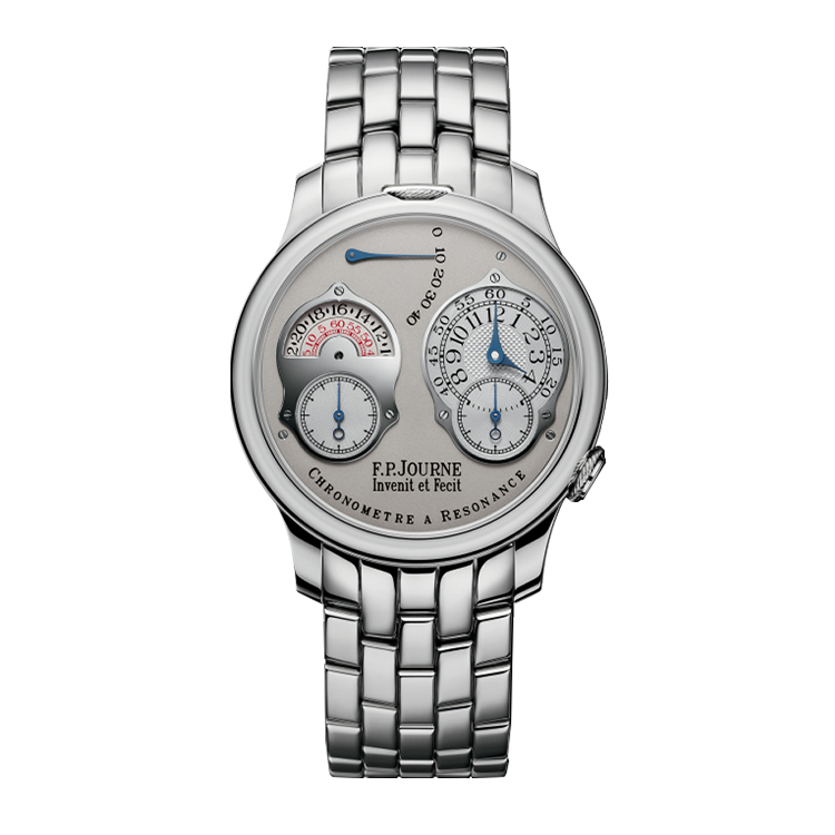 F.P. Journe Souveraine Chronomètre à Résonance 40 Platinum / Grey / Bracelet