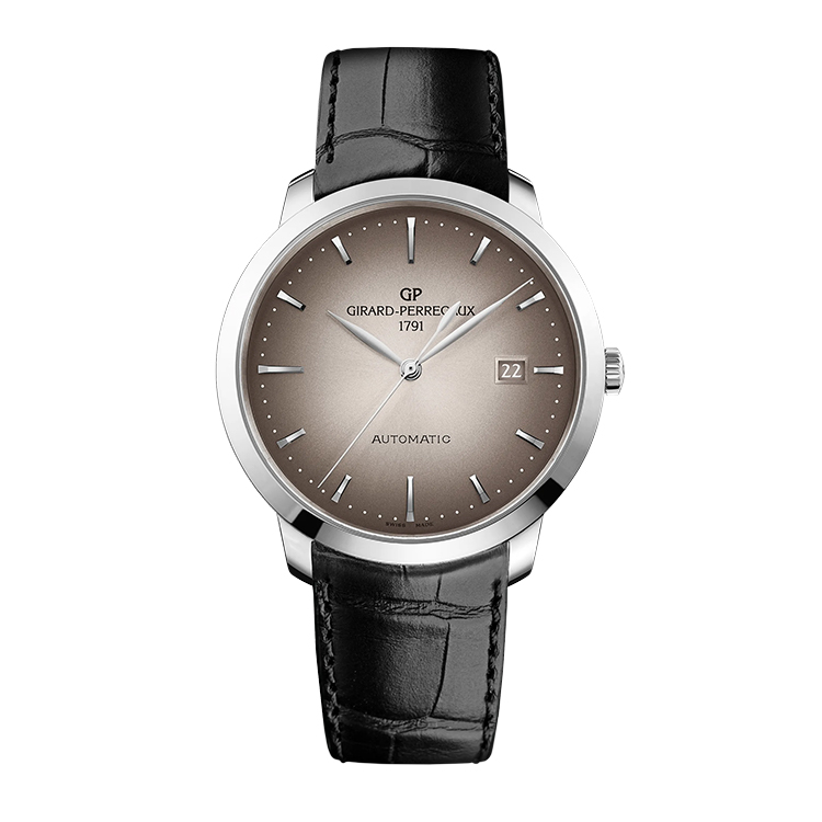 Girard-Perregaux 1966 40 Stainless Steel Black Alligator Strap