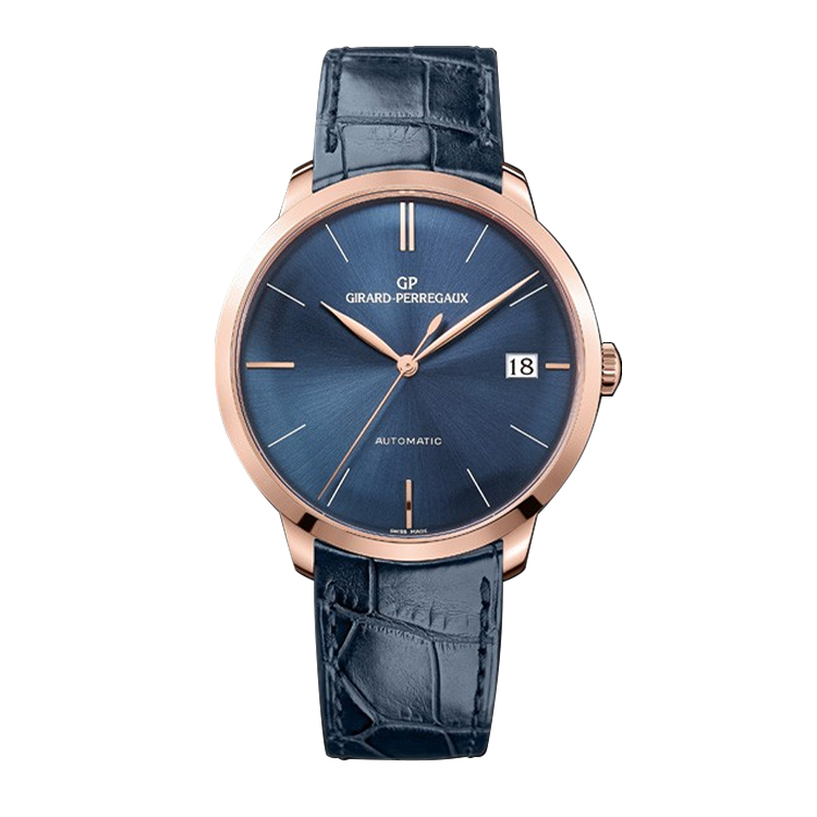 Girard-Perregaux 1966 41 Pink Gold / Blue