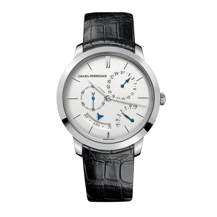 Girard-Perregaux 1966 Annual Calendar Equation of Time White Gold