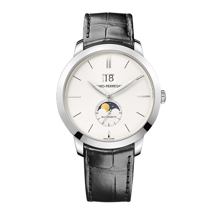 Girard-Perregaux 1966 Big Date Moon White Gold