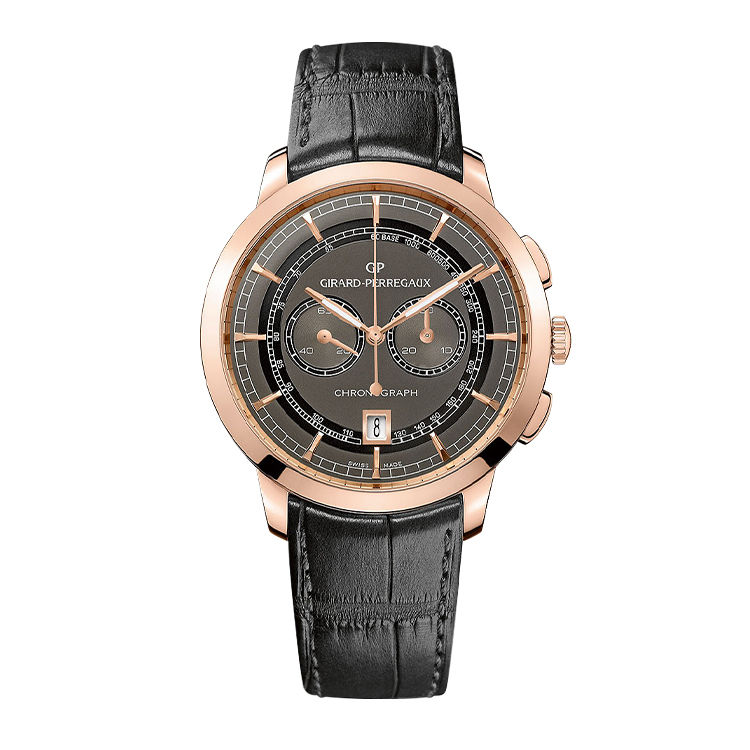 Girard-Perregaux 1966 Chronograph Pink Gold Grey