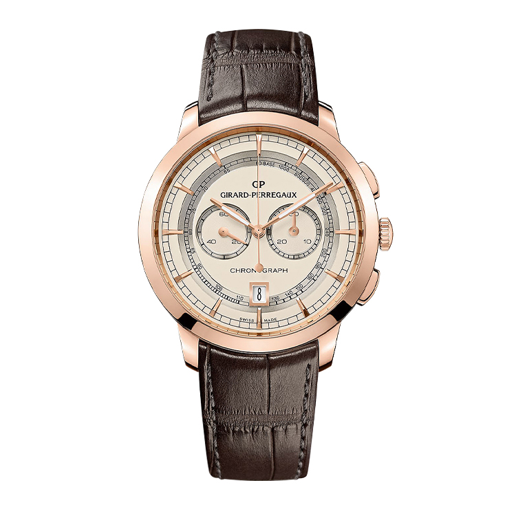 Girard-Perregaux 1966 Chronograph Pink Gold White