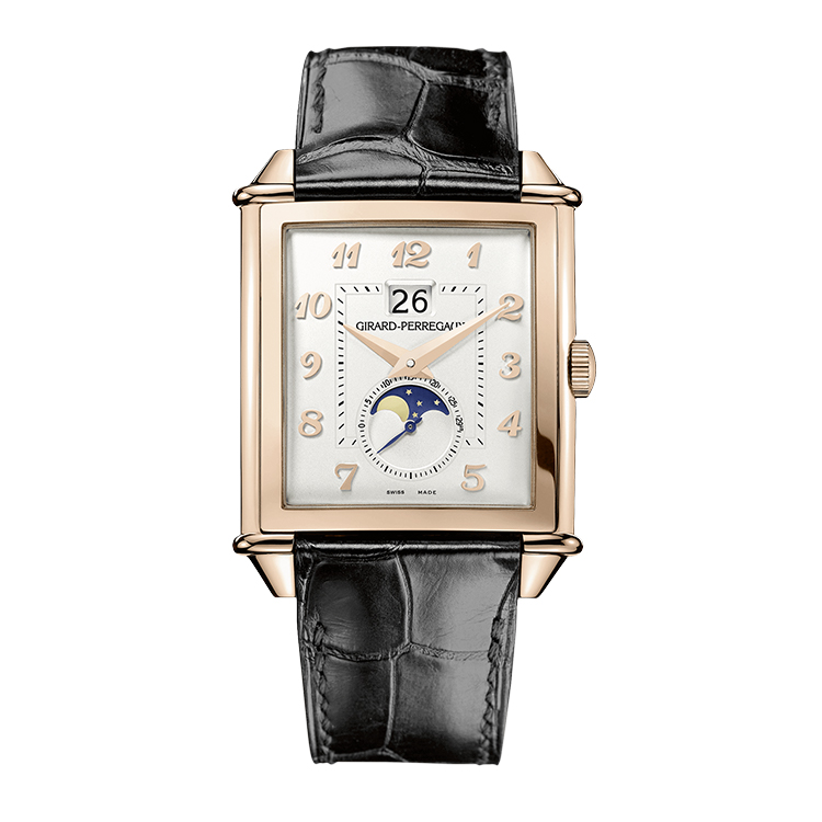 Girard-Perregaux Vintage 1945 XXL Large Date and Moonphases Pink Gold / Silver