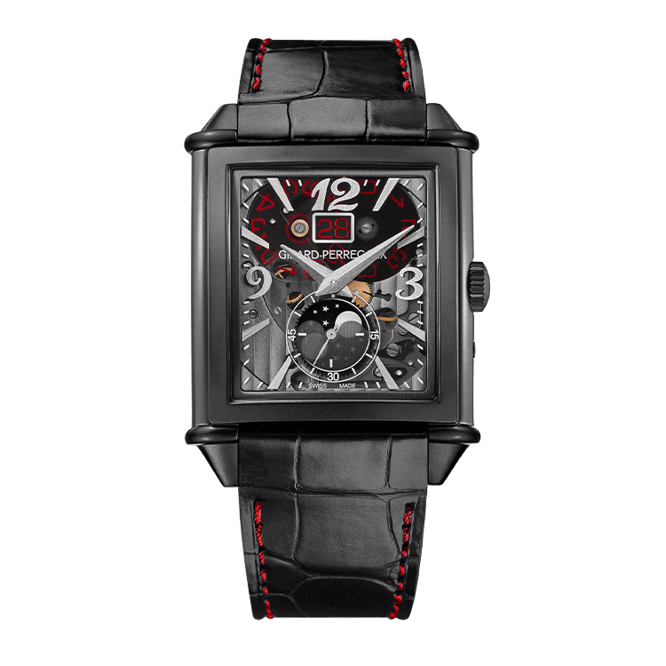 Girard-Perregaux Vintage 1945 XXL Large Date and Moonphases Titanium DLC / Grey Sapphire