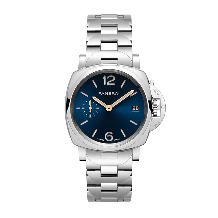 Panerai Luminor Due 38 Automatic Stainless Steel / Blue / Bracelet