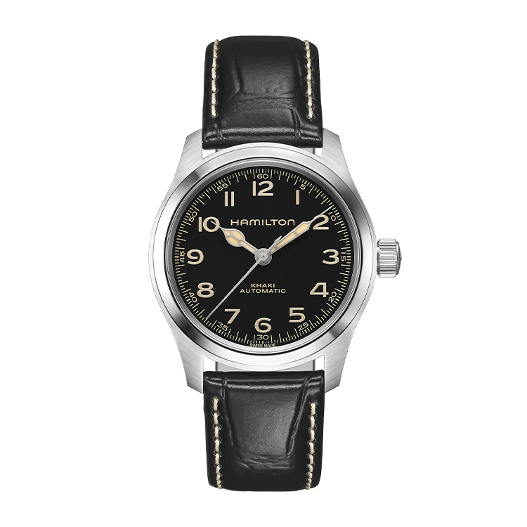 Hamilton Khaki Field Murph 38 Stainless Steel / Black