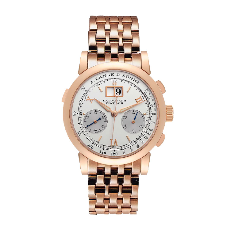 A. Lange & Söhne Datograph Rose Gold / Silver / Bracelet