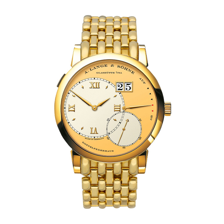 A. Lange & Söhne Yellow Gold / Champagne / Bracelet