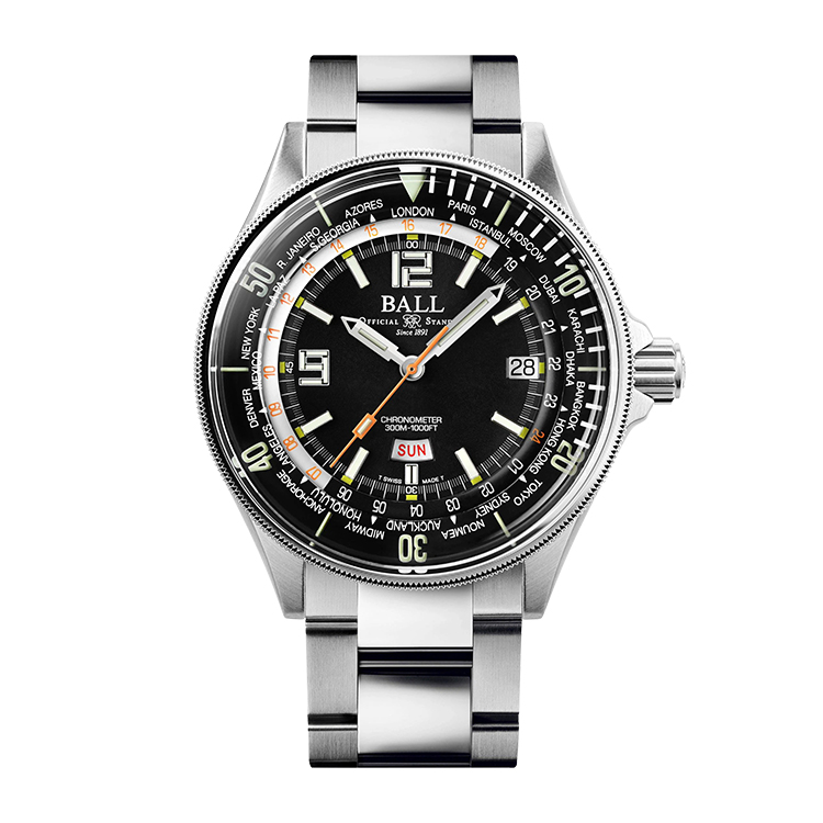 Ball Diver Worldtime (42mm)