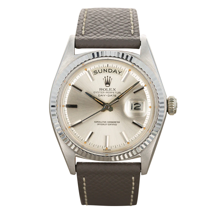 Rolex Sunburst Silver 'Swiss Only' Dial