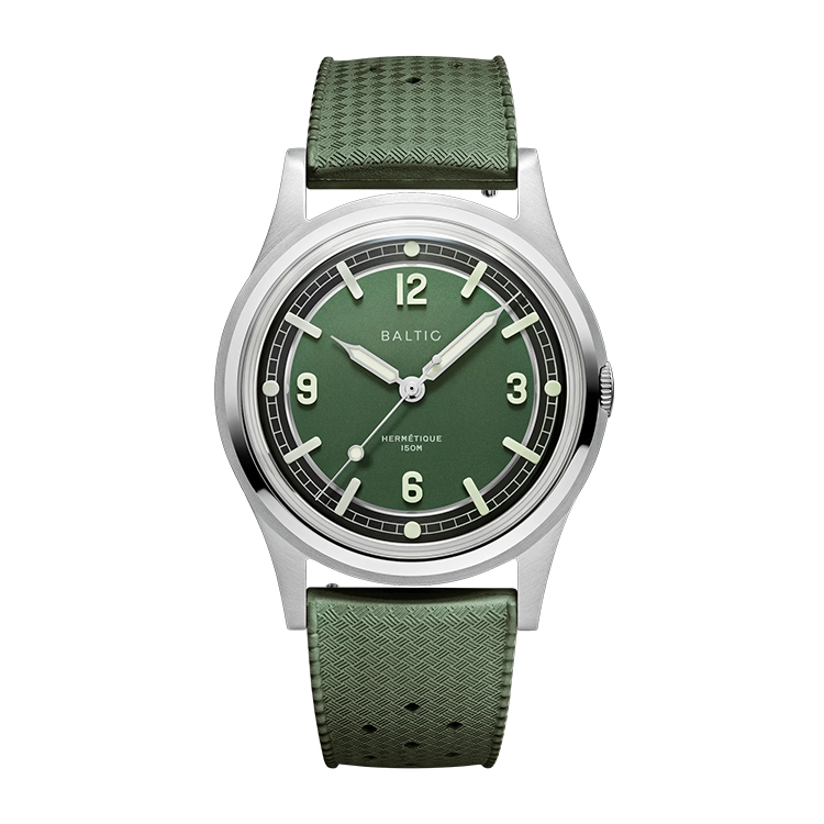 Baltic Hermetique Tourer Green Green Dial Straps