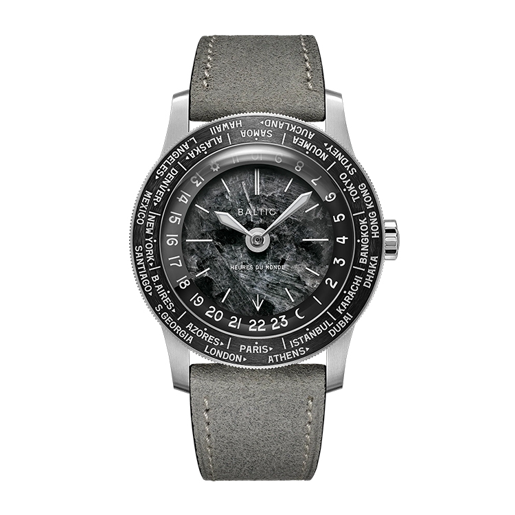 Baltic Heures Du Monde Worldtimer Labradorite