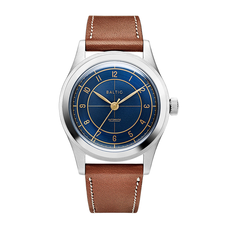 Baltic HMS 002 Blue Gilt Blue/Navy Dial Straps