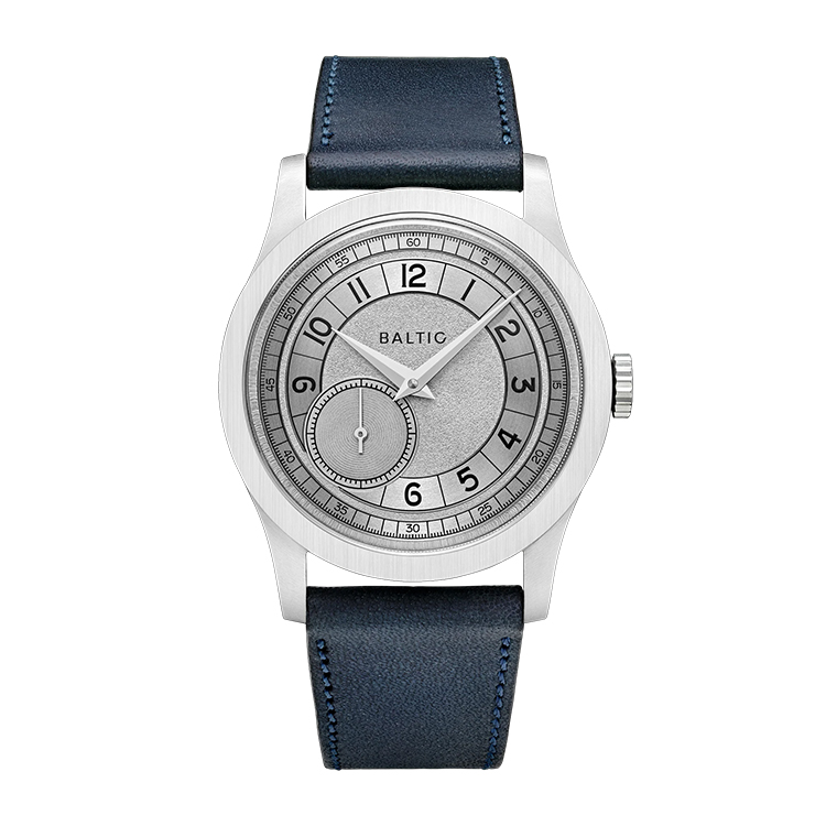 Baltic MR Roulette Silver White Dial Straps