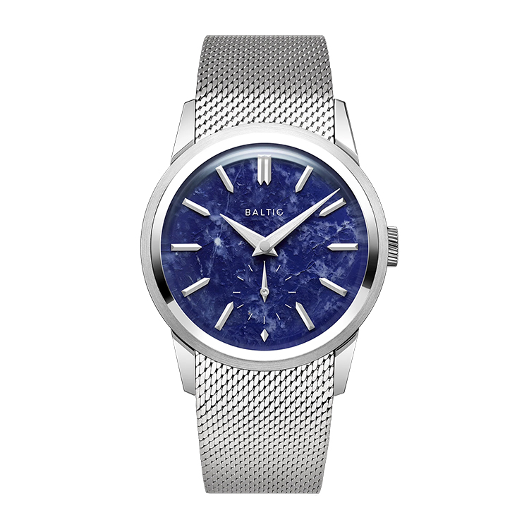 Baltic Prismic Stone Dumortierite Blue/Navy Dial Straps