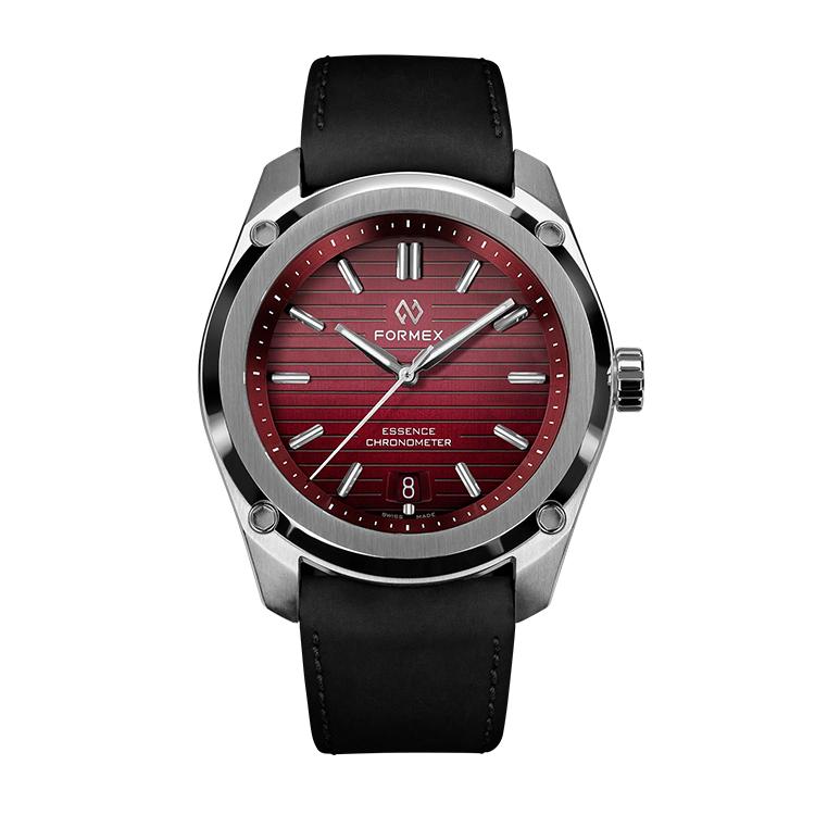 Formex Essence Thirtynine Automatic Chronometer Gamaret Red Dial Straps