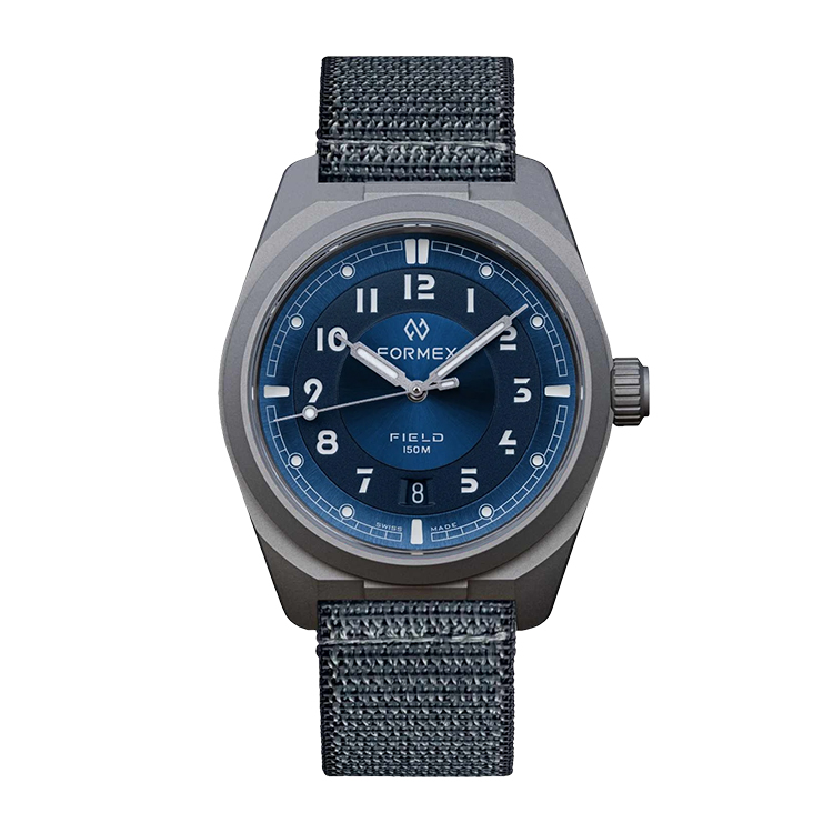Formex Field Automatic Deep Blue 40 mm Blue/Navy Dial Straps