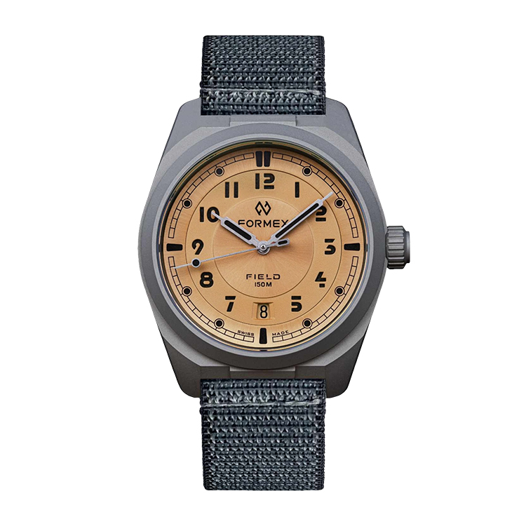 Formex Field Automatic Golden Honey 40 mm Yellow Dial Straps