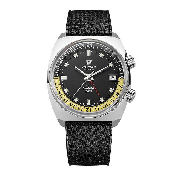 Nivada Grenchen Nivada Grenchen Antarctic Gmt - Black