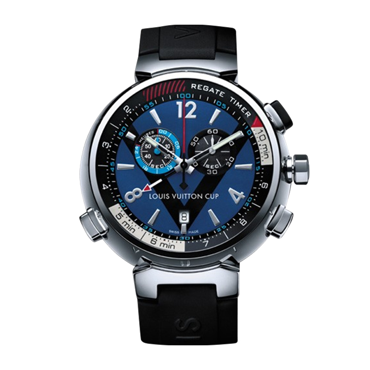 Louis Vuitton Tambour Regatta Q102D Quartz Blue Men