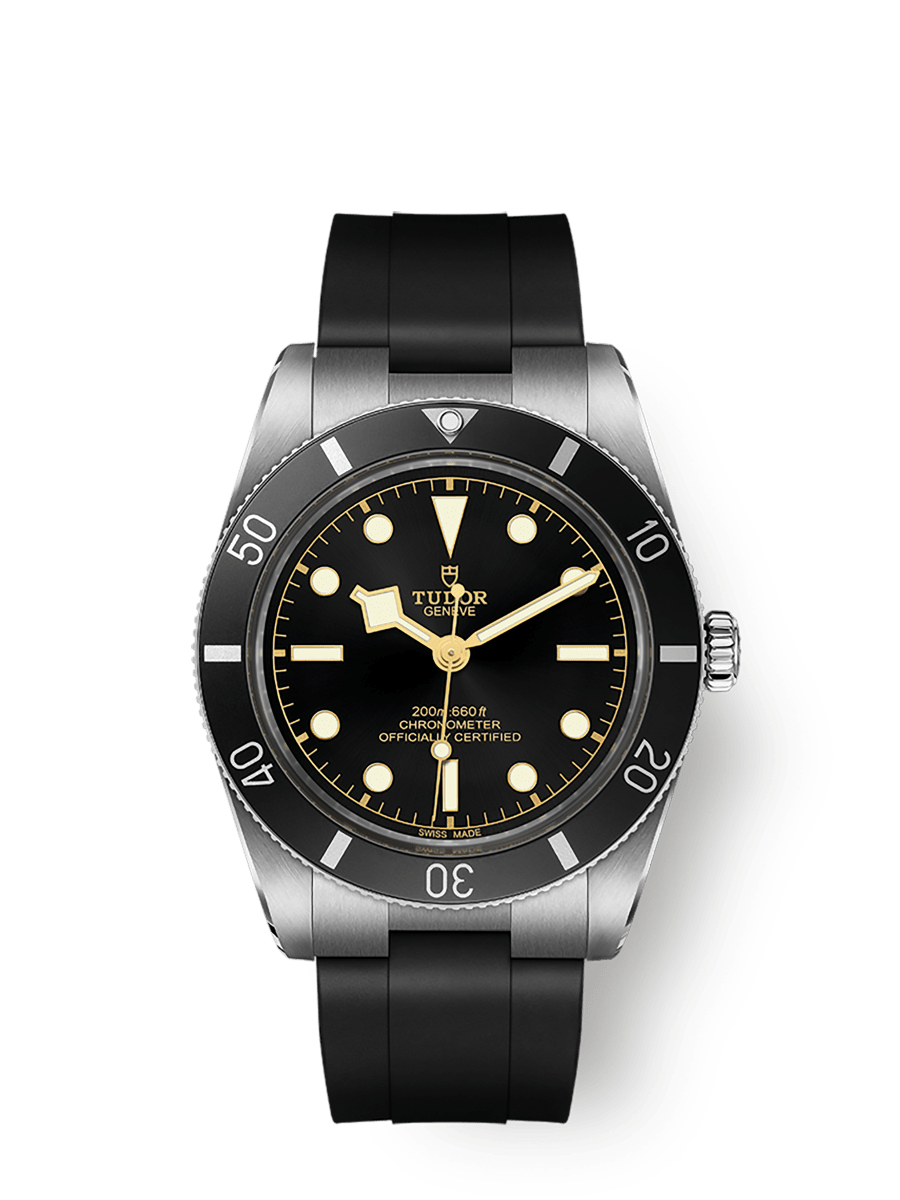 Tudor Black Bay 54 Black Dial Straps