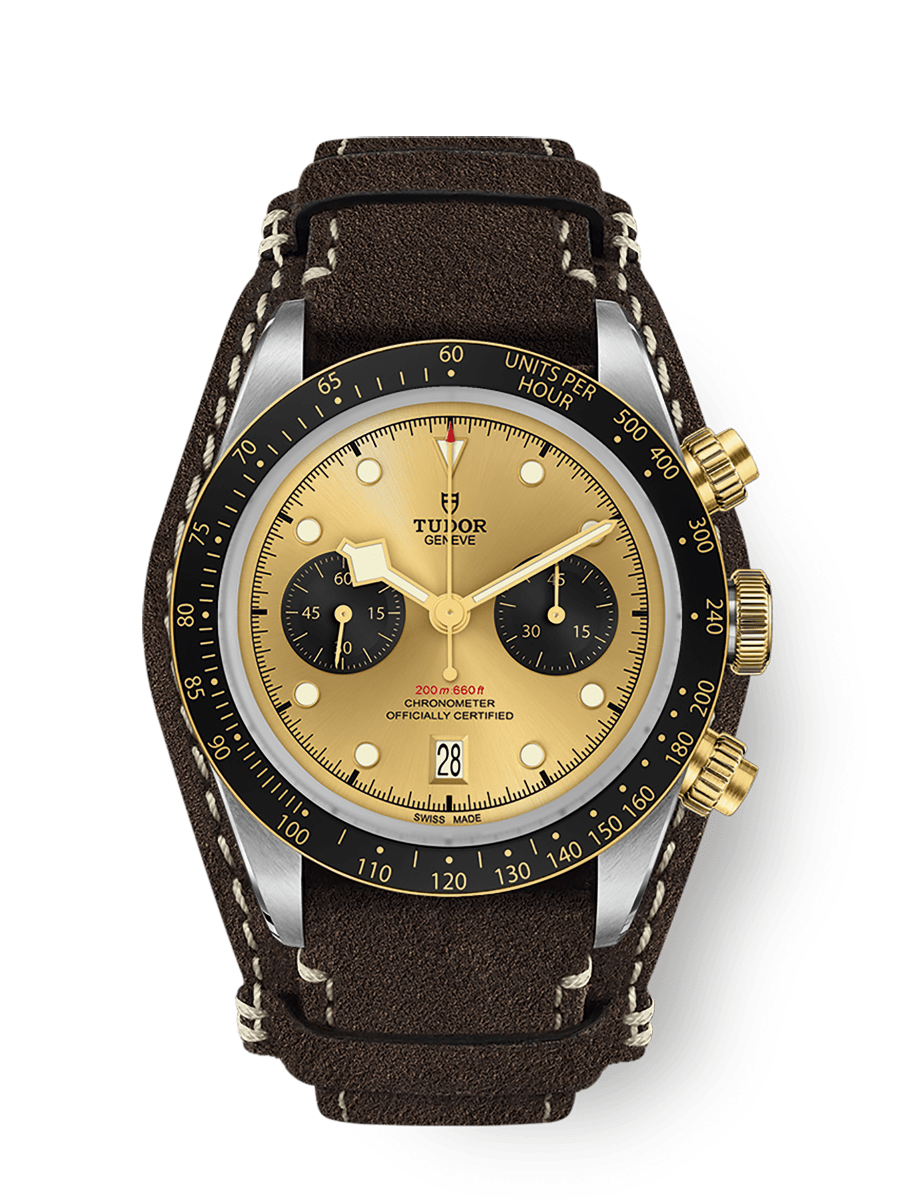 Tudor Black Bay Chrono S&G Natural/Cream Dial Straps