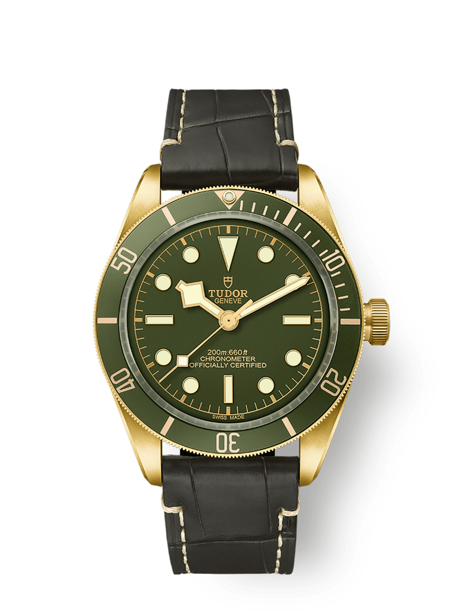 Tudor Black Bay 58 18K Green Dial Straps
