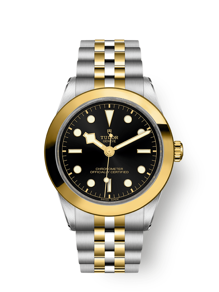 Tudor Black Bay One 39 S&G Black Dial Straps