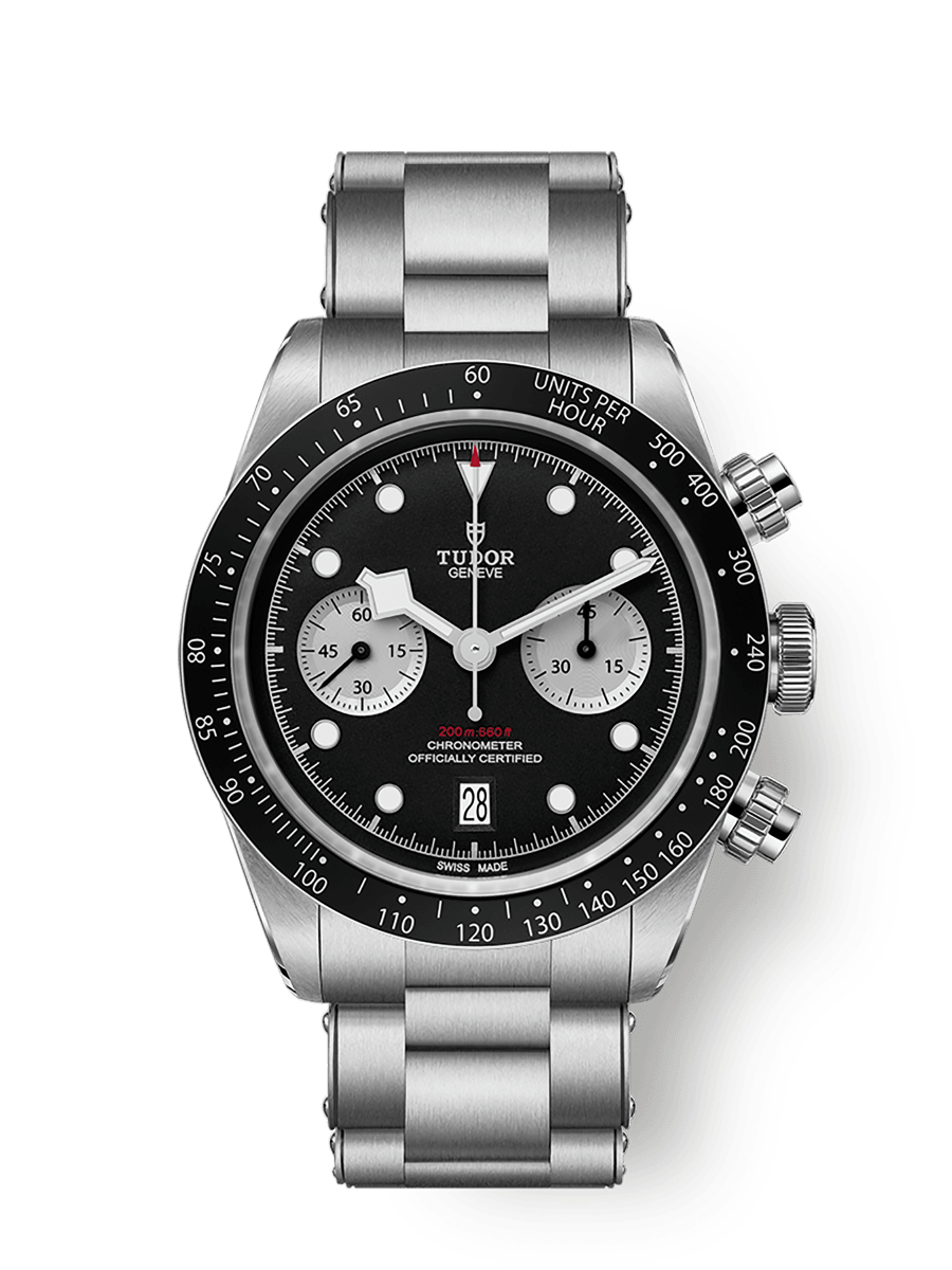 Tudor Black Bay Chrono Black Dial Straps