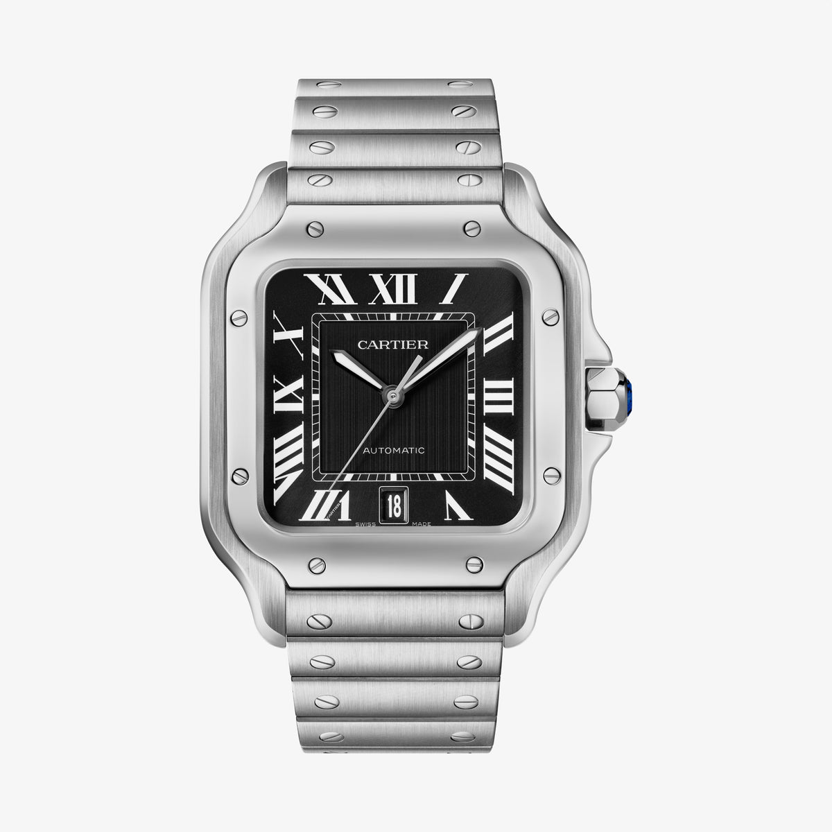 Cartier Santos de Cartier Large Black