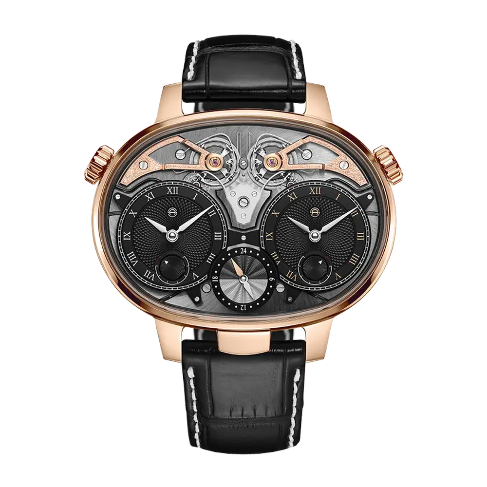 Armin Strom Dual Time Resonance Manufacture Edition Rose Gold